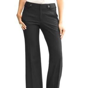 Banana Republic Jackson fit black wool pants